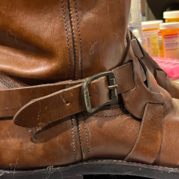 Men’s Vintage leather boots - Picture 3 of 4